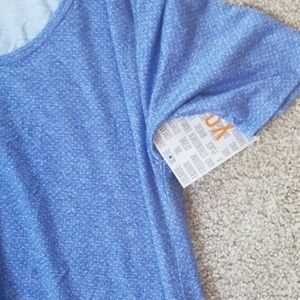 LuLaRoe Tops - Perfect Tee in blue LuLaRoe Tops - Perfect Tee in blue